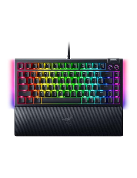 Razer Keyboard Mechanical BlackWidow V4 75%, Black Edition US Layout
