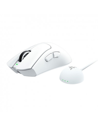 Razer Mouse Deathadder V4 Pro Wireless, White Edition