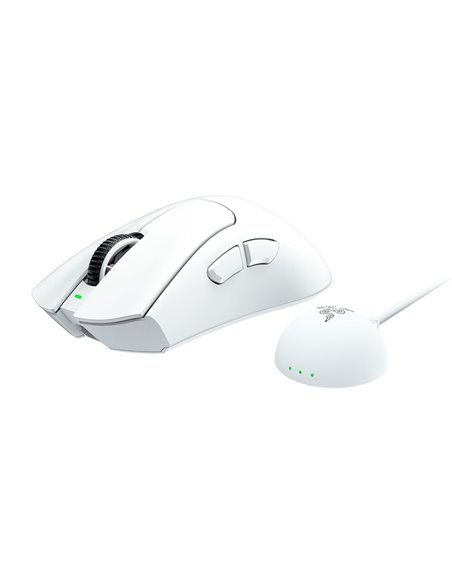 Razer Mouse Deathadder V4 Pro Wireless, White Edition