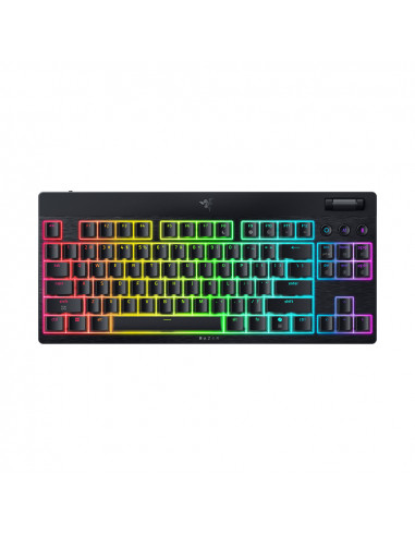 Razer Keyboard Mechanical BlackWidow V4 Tenkeyless HyperSpeed Wireless (Yellow Switch) US Layout