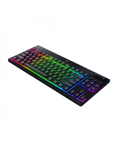 Razer Keyboard Mechanical BlackWidow V4 Tenkeyless HyperSpeed Wireless (Yellow Switch) US Layout