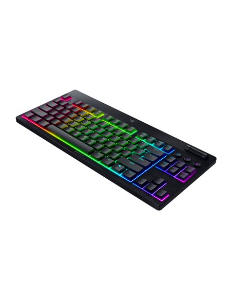 Razer Keyboard Mechanical BlackWidow V4 Tenkeyless HyperSpeed Wireless (Yellow Switch) US Layout