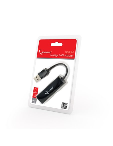 USB 3.0 / Gigabit Ethernet Adapter / Gembird NIC-U3-02