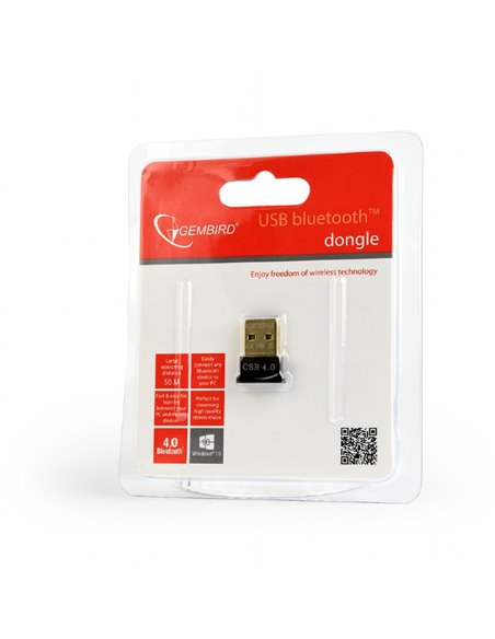 Gembird BTD-MINI5, USB Bluetooth v.4.0 dongle, up to 50 m operating distance