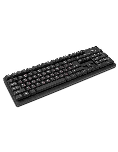 SVEN Standard 301, Keyboard, Membrane tactile, Key calculator, USB, Black, Rus/Ukr/Eng
