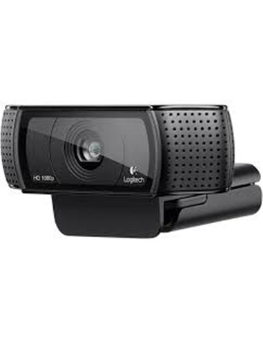 Logitech HD PRO Webcam C920, Microphone(dual stereo), Full HD 1080p video calls & recording, up 15 Megapixel images, H.264 v...