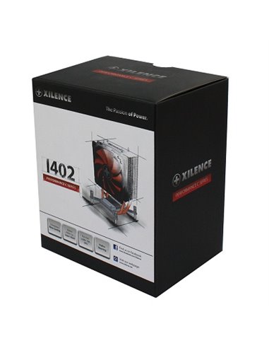 XILENCE Cooler XPCPU.I402 Performance C Series ”I402”, Socket 1200/1150/1151/1155, up to 130W