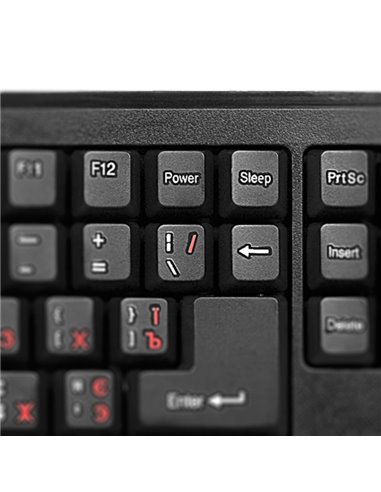 Клавиатура SVEN Standard 303 Power / USB+PS/2 / Black