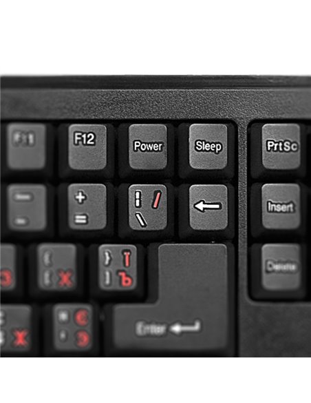 Клавиатура SVEN Standard 303 Power / USB+PS/2 / Black