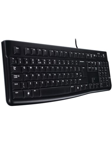 Logitech Keyboard K120 for Business, USB, OEM - RUS