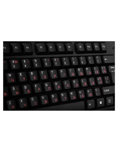 SVEN KB-S300, Keyboard, Waterproof design, 104 keys, traditional layout, Comfortable, quiet and precise keystroke, USB, OS co... 2