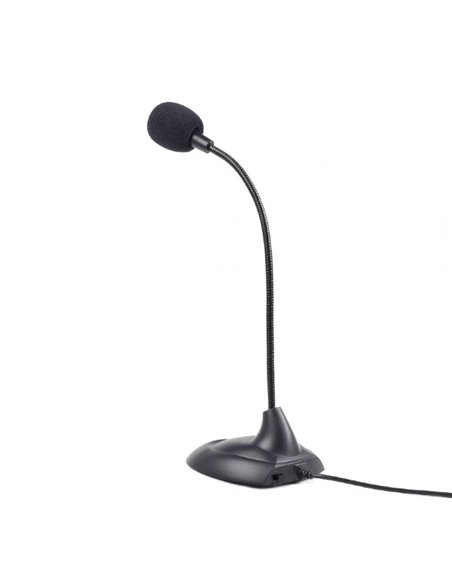 Gembird MIC-205 Desktop microphone with flexible gooseneck and practical on/off switch, Frequency: 50 Hz - 16 kHz, Sensitivit... Gembird MIC-205 Desktop microphone with flexible gooseneck and practical on/off switch, Frequency: 50 Hz - 16 kHz, Sensitivit...