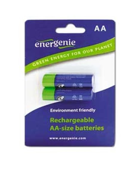 EnerGenie EG-BA-AA26-01 Ni-MH rechargeable AA batteries, 2600mAh, 2pcs blister pack