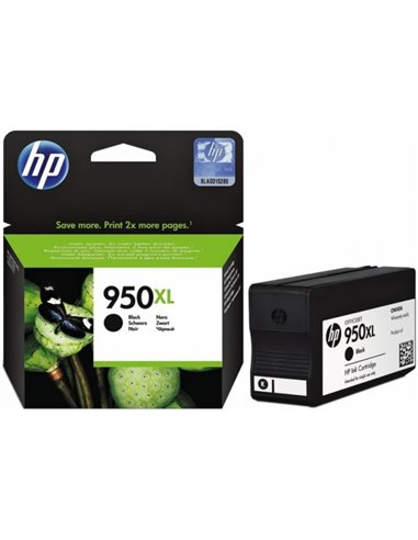 HP 950XL (CN045AE) Black Officejet Ink Cartridge for Officejet Pro 8100/8600 Printer, 2300 pages