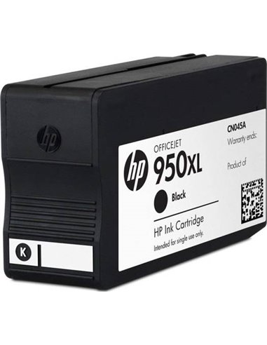 HP 950XL (CN045AE) Black Officejet Ink Cartridge for Officejet Pro 8100/8600 Printer, 2300 pages