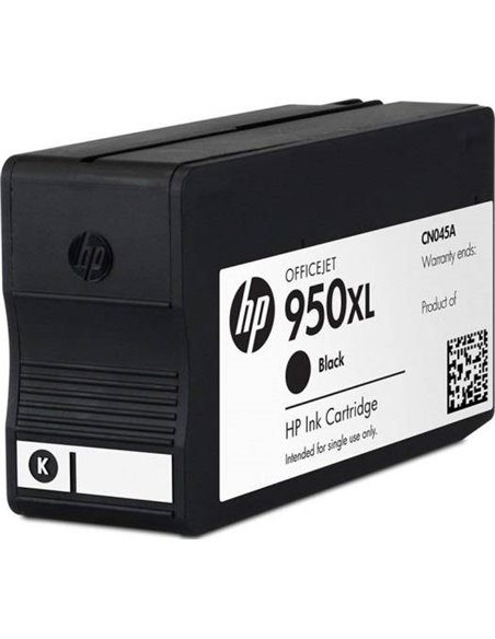 HP 950XL (CN045AE) Black Officejet Ink Cartridge for Officejet Pro 8100/8600 Printer, 2300 pages