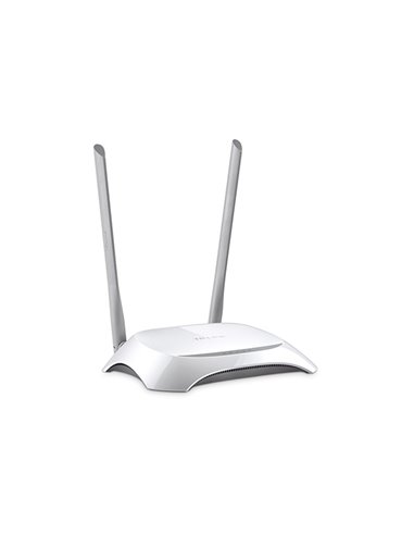 Wi-Fi роутер TP-LINK TL-WR840N / N300 / Wi-Fi4 / 1 WAN + 4 LAN / 2 fixed antennas