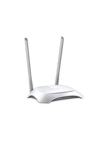 Wi-Fi роутер TP-LINK TL-WR840N / N300 / Wi-Fi4 / 1 WAN + 4 LAN / 2 fixed antennas