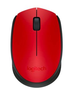 Mouse Wireless Logitech M171 / Optical / Nano receiver / Red