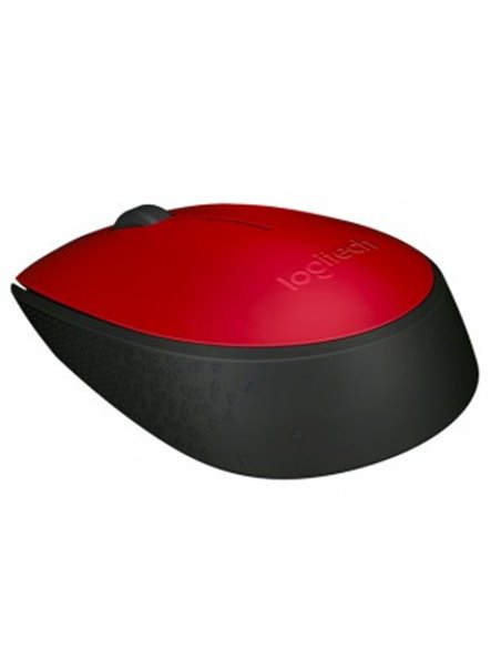 Mouse Wireless Logitech M171 / Optical / Nano receiver / Red Mouse Wireless Logitech M171 / Optical / Nano receiver / Red
