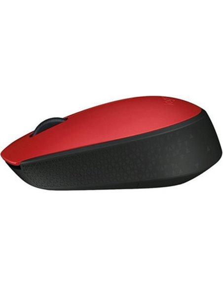 Mouse Wireless Logitech M171 / Optical / Nano receiver / Red Mouse Wireless Logitech M171 / Optical / Nano receiver / Red