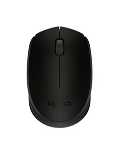Logitech Wireless Mouse B170 Black, Optical Mouse for Notebooks, Nano receiver, Black, Retail