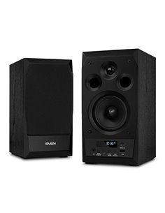 Boxe 2.0 SVEN MC-10 / 50W RMS, Bluetooth / FM / USB / SD card / Black 2