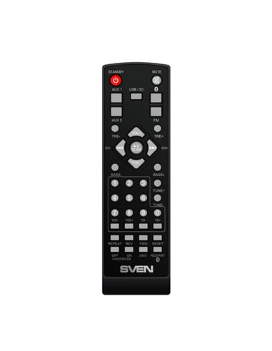 Boxe 2.0 SVEN MC-10 / 50W RMS, Bluetooth / FM / USB / SD card / Black