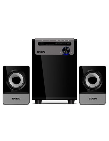 Boxe 2.1 SVEN MS-110 / 10W RMS / USB Flash / SD card / Black