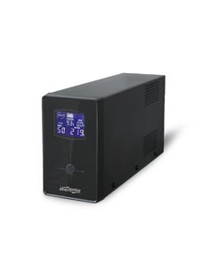 Gembird EnerGenie EG-UPS-031, LCD display, 650VA / 390W, UPS with AVR, Output sockets: 2 pcs x C13, 1 pc Schuko outlets