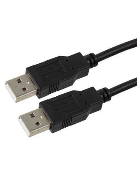 Cable USB2.0 - 1.8m - Cablexpert CCP-USB2-AMAM-6, 1.8 m, USB 2.0 A-plug to A-plug, Black