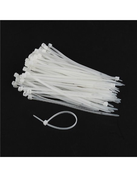 Cable Organizers Nylon ties NYT-100, 100mm -2.5mm width, bag of 100 pcs