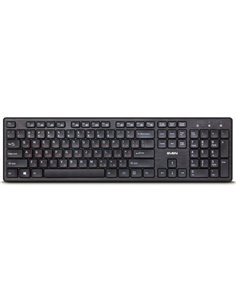 SVEN KB-E5800W, Wireless Keyboard, 104 keys,12 Fn-keys slim compact design, low-profile keys with smooth stroke, Nano receive...