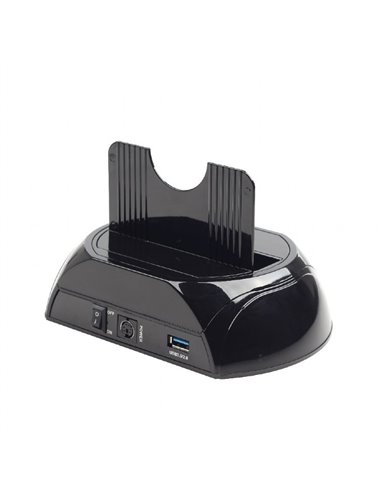Gembird HD32-U3S-2, Docking Station for 2.5” & 3.5” SATA HDD, USB3.0 SuperSpeed interface, Black
