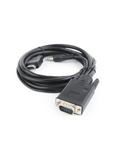 Адаптер Gembird A-HDMI-VGA-03-6, HDMI to VGA 2