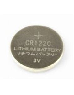 Gembird Button cell CR1220, 2pcs, High performance and long lifetime