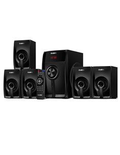Boxe 5.1 SVEN HT-202 / 80W RMS / Bluetooth / FM-tune / USB Flash / SD card / Black