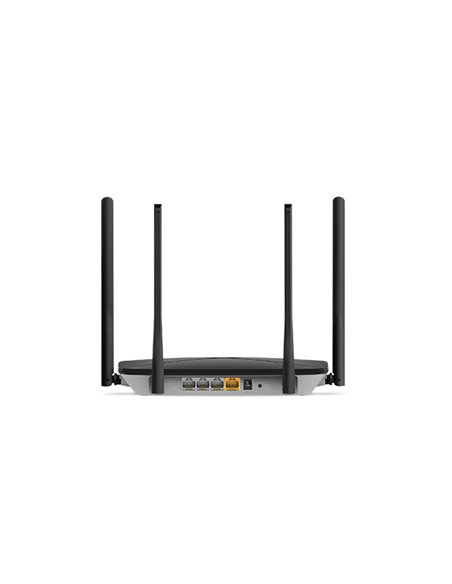 Wi-Fi роутер MERCUSYS AC12G / AC1200 Dual Band / Wi-Fi5 / Gigabit / 1WAN+3LAN / 4 external antennas