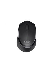 Logitech Wireless B330 Silent Plus, Optical Mouse for Notebooks, nano receiver, Black