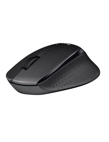Logitech Wireless B330 Silent Plus, Optical Mouse for Notebooks, nano receiver, Black