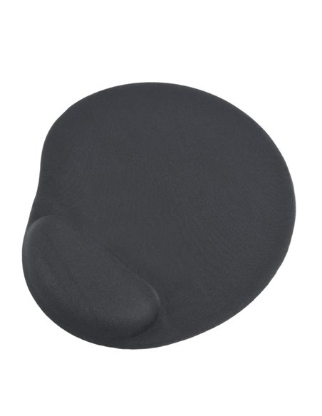 Gembird MP-GEL-BK, Gel mouse pad with wrist support, black