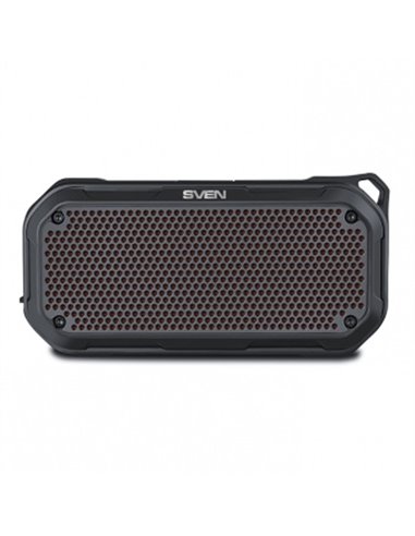 Колонка Портативная SVEN PS-240, Black / 12W / Bluetooth / FM / USB / microSD / 2000mA*h