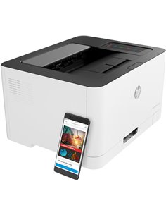 Imprimanta Color HP LaserJet 150nw / Wi-Fi / White 2