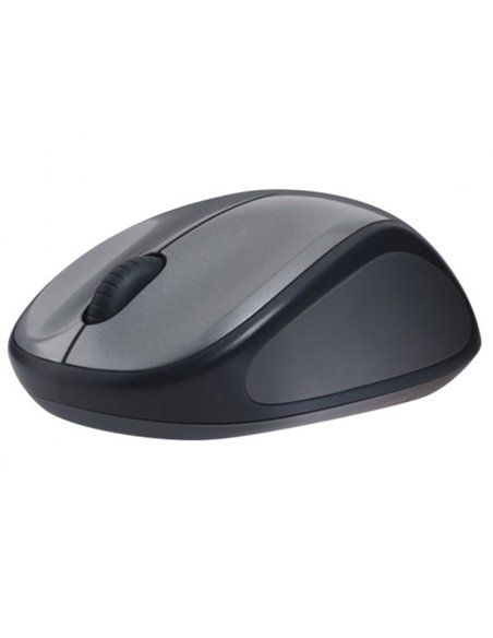Logitech Wireless Mouse M235 Silver, Optical Mouse, Nano receiver, Silver/Black, Retail