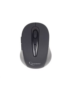 Gembird MUSWB2, Bluetooth Optical Mouse, 6-button, 800/1200/1600dpi, Nano Reciver, USB, Black