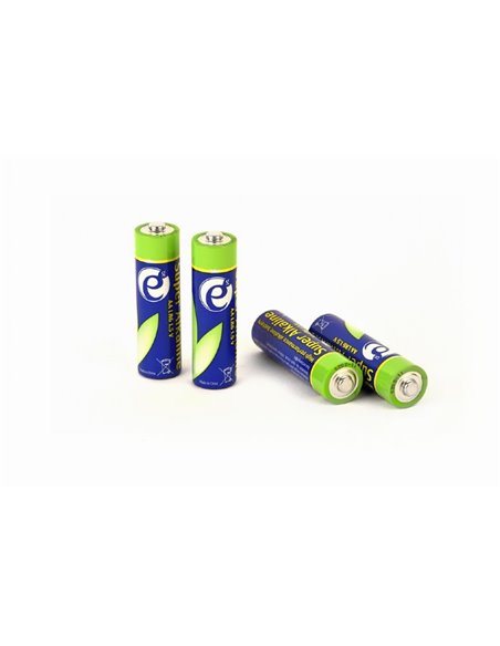 Gembird Super alkaline AA batteries, 10-pack, 5 years shelf-life