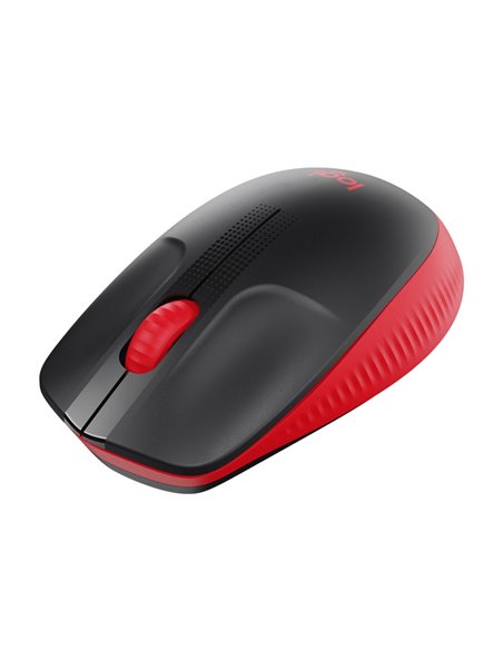 Logitech Wireless Mouse M190 Full-size - RED - 2.4GHZ - EMEA - M190