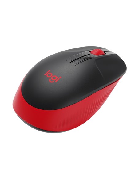 Logitech Wireless Mouse M190 Full-size - RED - 2.4GHZ - EMEA - M190