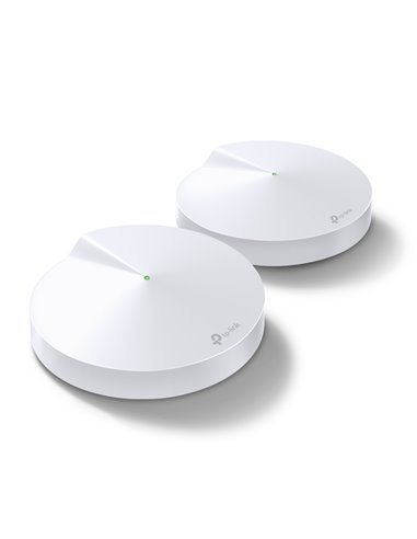 Mesh Wi-Fi System TP-LINK Deco M5 (2-pack) / AC1300 Dual Band / 2 LAN/WAN Gigabit Port