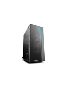 Carcasa DEEPCOOL MATREXX 55 V3 / w/oPSU / Side panel / RGB LED Strip / ATX / Black